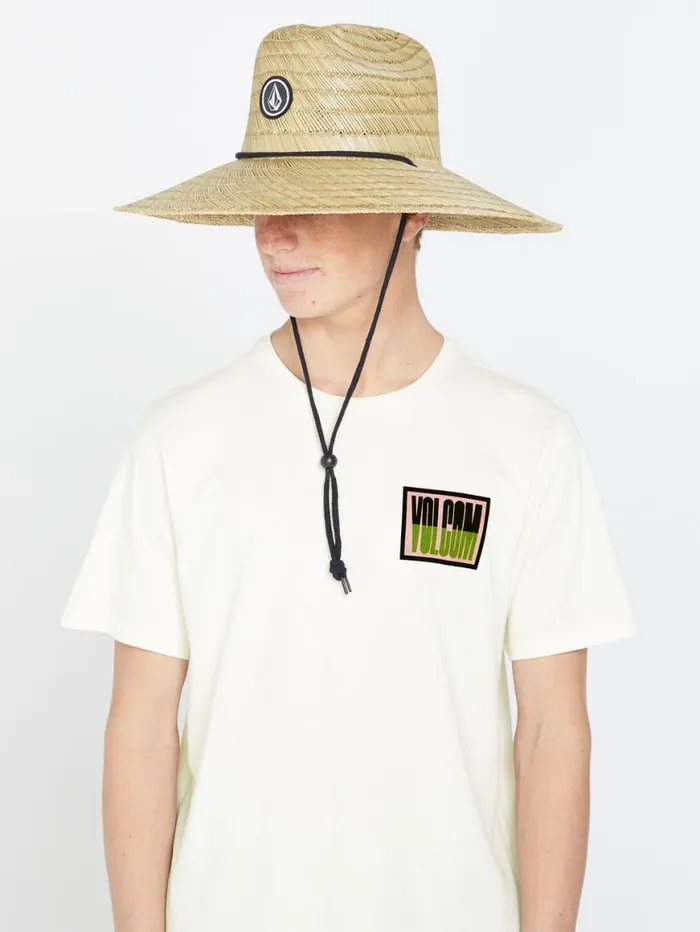 Quarter Straw Hat 8211 Natural Mens Volcom Hats and Beanies