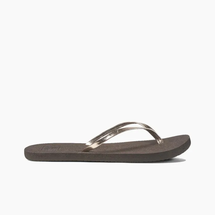 Reef Bliss Nights Rose Gold Women Flip Flops