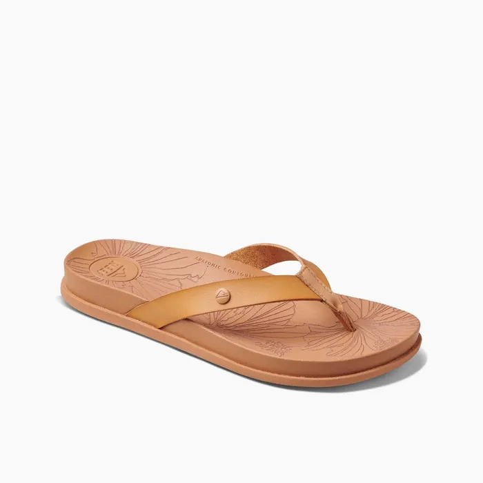 Reef Cushion Porto Cruz Natural Women Flip Flops Reef Cushion Porto Cruz Natural Women Flip Flops