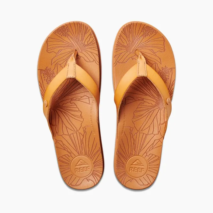 Reef Cushion Porto Cruz Natural Women Flip Flops Reef Cushion Porto Cruz Natural Women Flip Flops