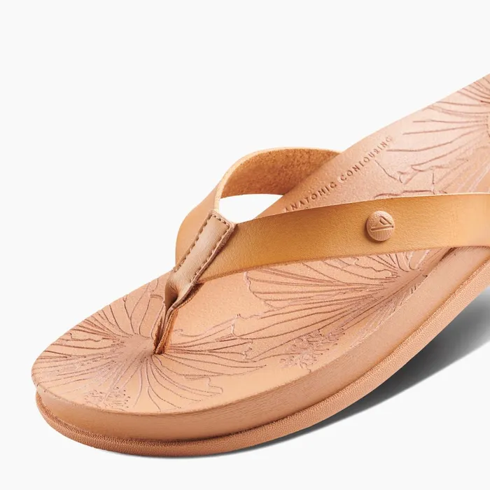 Reef Cushion Porto Cruz Natural Women Flip Flops Reef Cushion Porto Cruz Natural Women Flip Flops