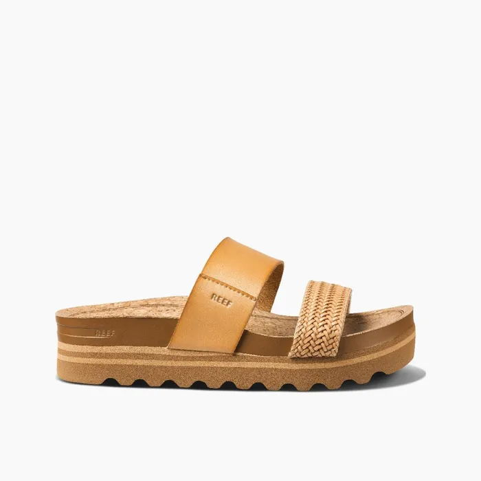 Reef Cushion Vista Hi Natural Braid Women Sandals