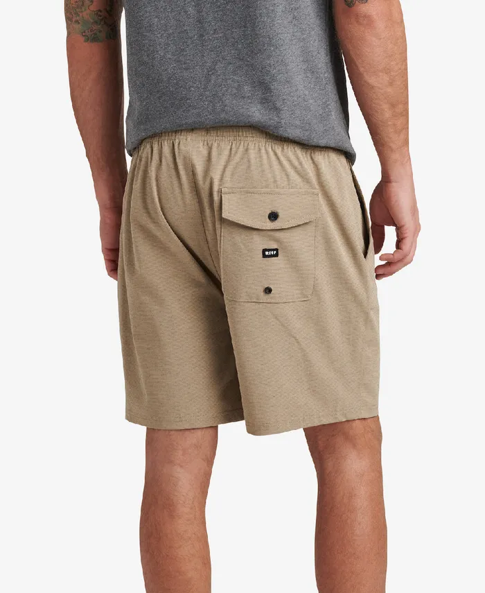 Reef Fields 17 Elastic Waist Walk Short Kelp Men Shorts Boardshorts and Pants Reef Fields 17 Elastic Waist Walk Short Kelp Men Shorts Boardshorts and Pants