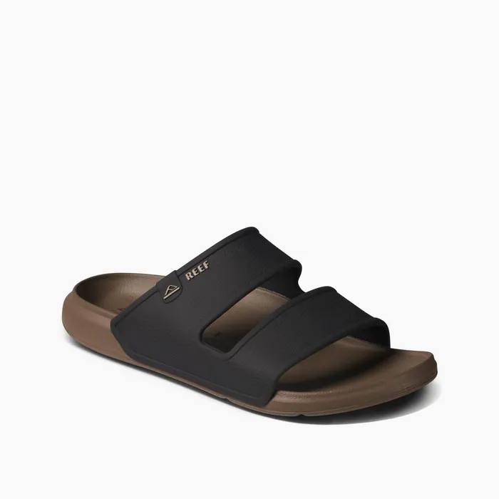 Reef Oasis Double Up Fossilblack Men Slides Reef Oasis Double Up Fossilblack Men Slides