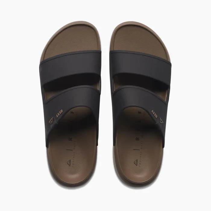 Reef Oasis Double Up Fossilblack Men Slides Reef Oasis Double Up Fossilblack Men Slides