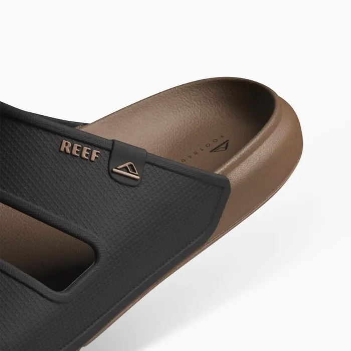 Reef Oasis Double Up Fossilblack Men Slides Reef Oasis Double Up Fossilblack Men Slides