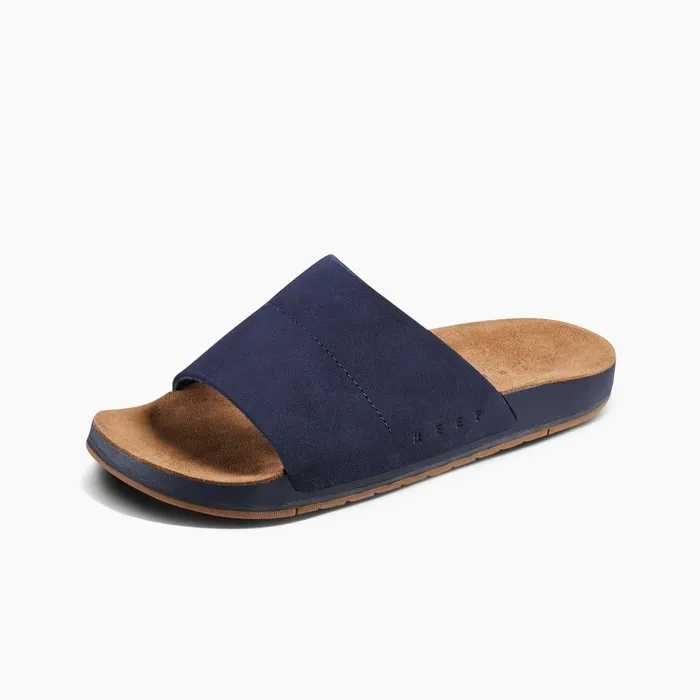Reef Ojai Slide Navybrown Men Slides Reef Ojai Slide Navybrown Men Slides