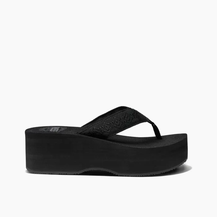 Reef Sandy Hi Black Women Sandals