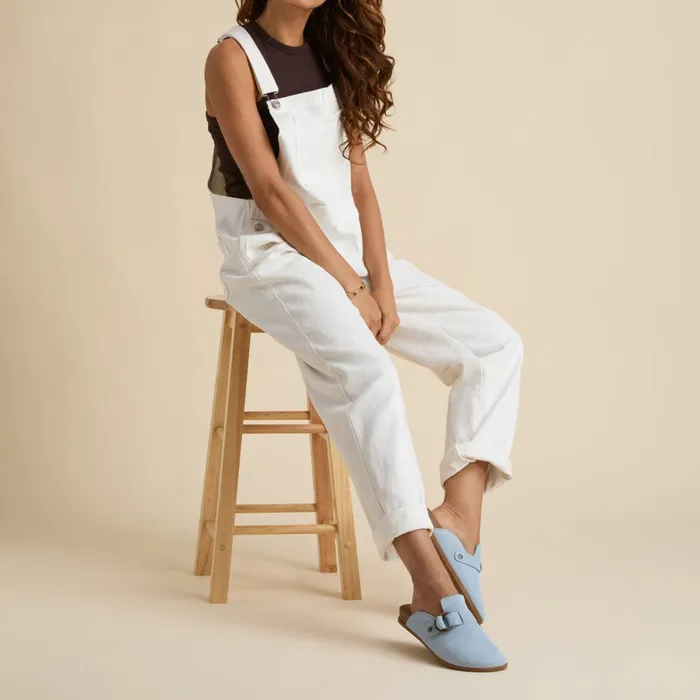 Reef Vista Serenity Dusty Blue Suede Women Clogs Reef Vista Serenity Dusty Blue Suede Women Clogs