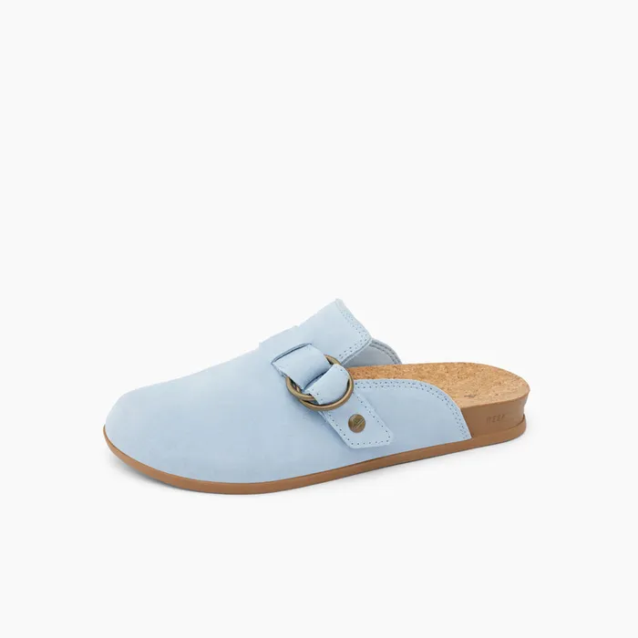 Reef Vista Serenity Dusty Blue Suede Women Clogs Reef Vista Serenity Dusty Blue Suede Women Clogs
