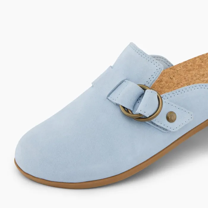 Reef Vista Serenity Dusty Blue Suede Women Clogs Reef Vista Serenity Dusty Blue Suede Women Clogs