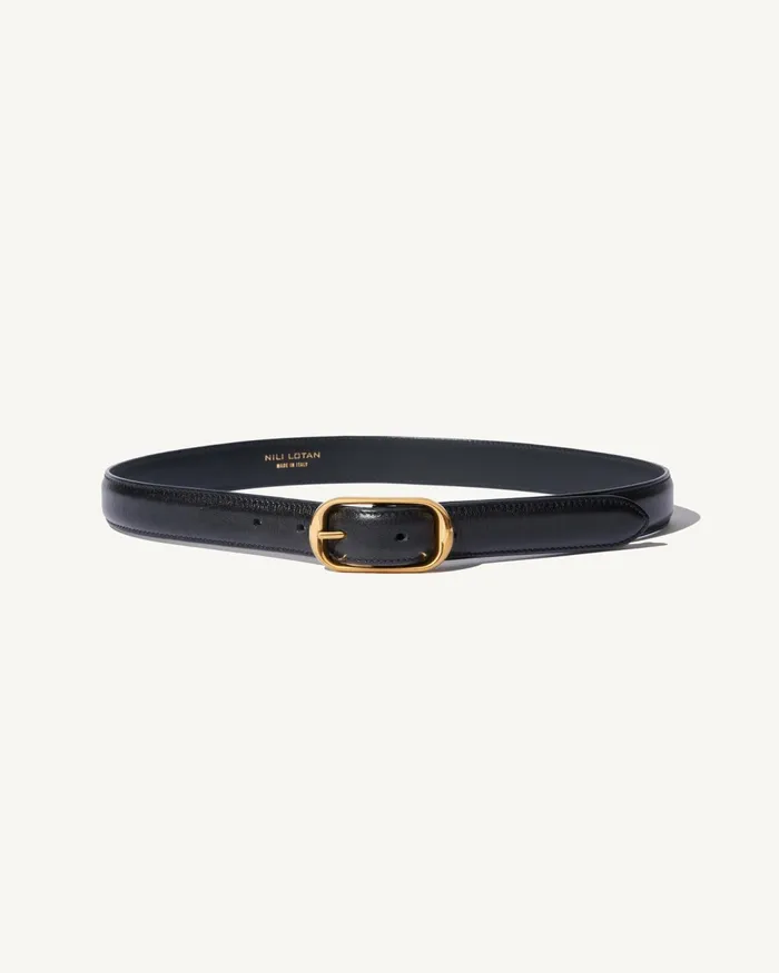 REINE BELT Black Women Nili Lotan Belts and Accessories