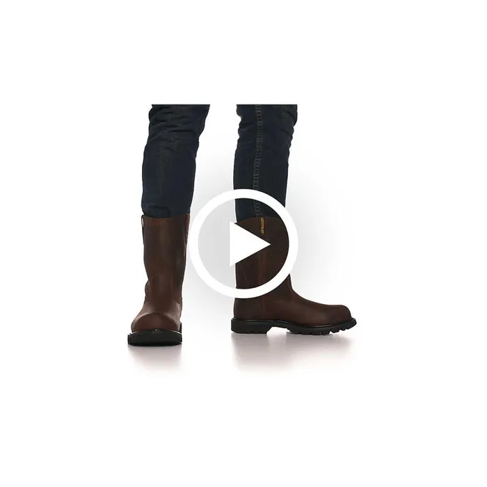 Revolver Work Boot Brown Men Cat Footwear Boots