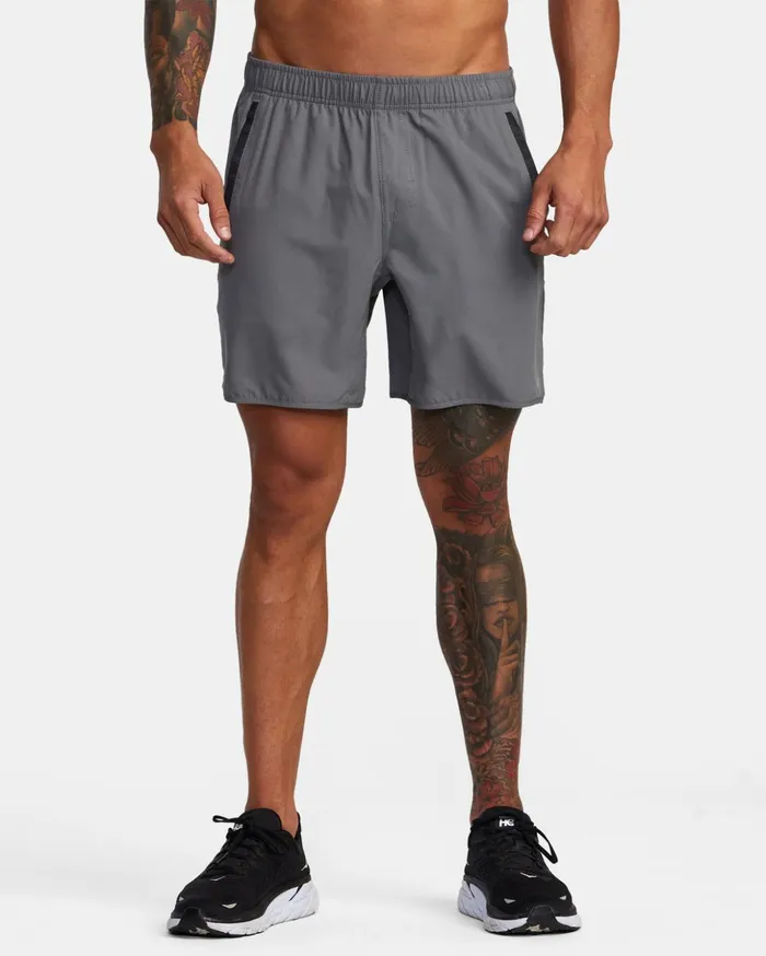 RVCA Athletic Shorts YOGGER IV ATHLETIC SHORTS 17034 Smoke 8211 Men