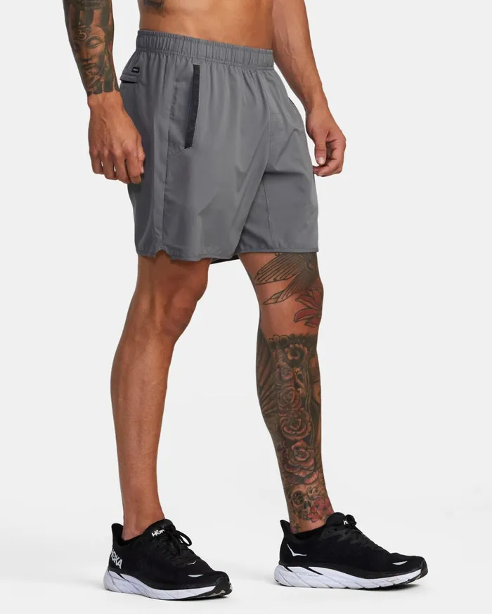 RVCA Athletic Shorts YOGGER IV ATHLETIC SHORTS 17034 Smoke 8211 Men