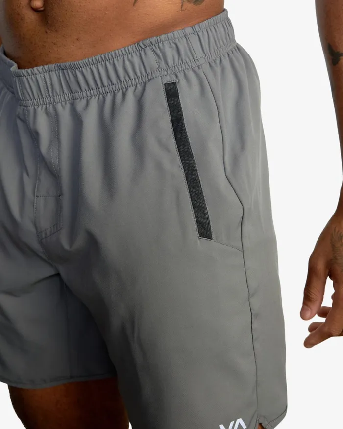 RVCA Athletic Shorts YOGGER IV ATHLETIC SHORTS 17034 Smoke 8211 Men