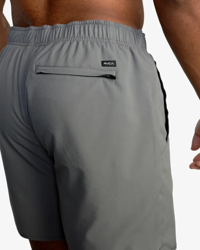 RVCA Athletic Shorts YOGGER IV ATHLETIC SHORTS 17034 Smoke 8211 Men