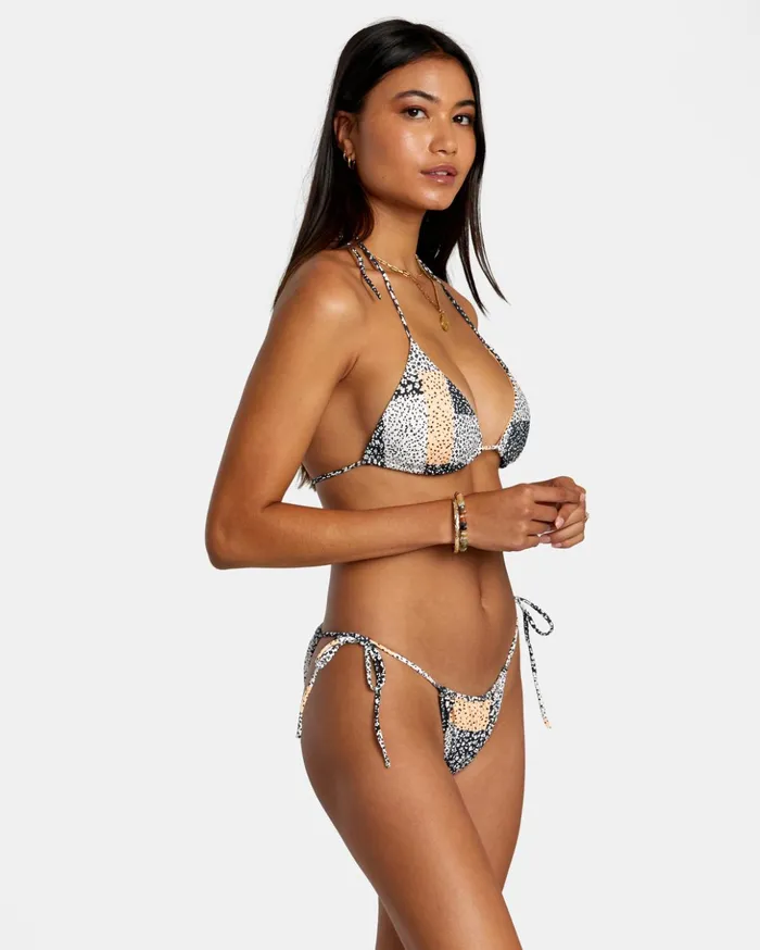 RVCA Bikini Bottoms Patchwork Medium Bikini Bottoms Multi 8211 Women