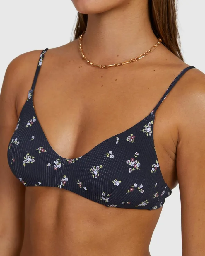 RVCA Bikini Tops Sprinkle Triangle Bikini Top Rvca Black 8211 Women