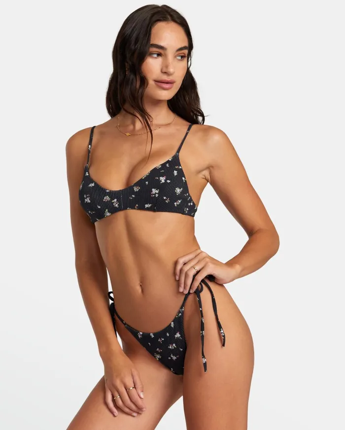 RVCA Bikini Tops Sprinkle Triangle Bikini Top Rvca Black 8211 Women