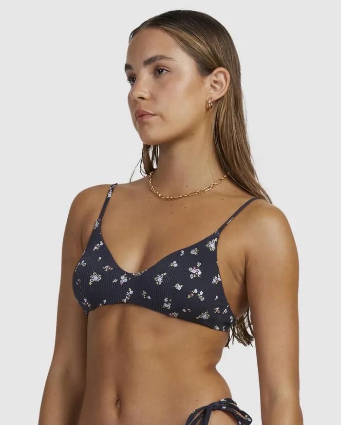 RVCA Bikini Tops Sprinkle Triangle Bikini Top Rvca Black 8211 Women