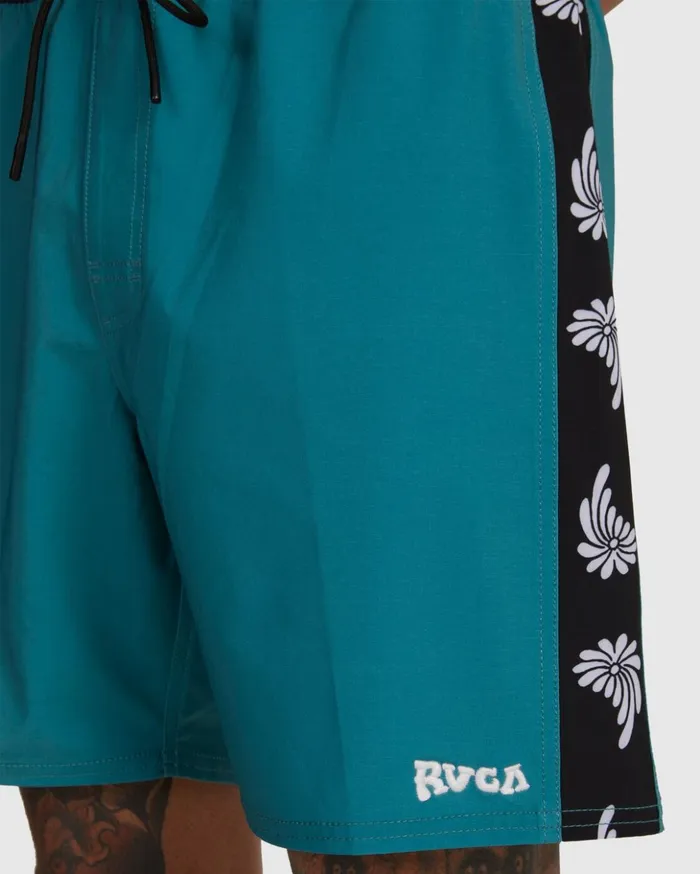 RVCA Boardshorts Apex Elastic Waist Boardshorts 17034 North Sea 8211 Men