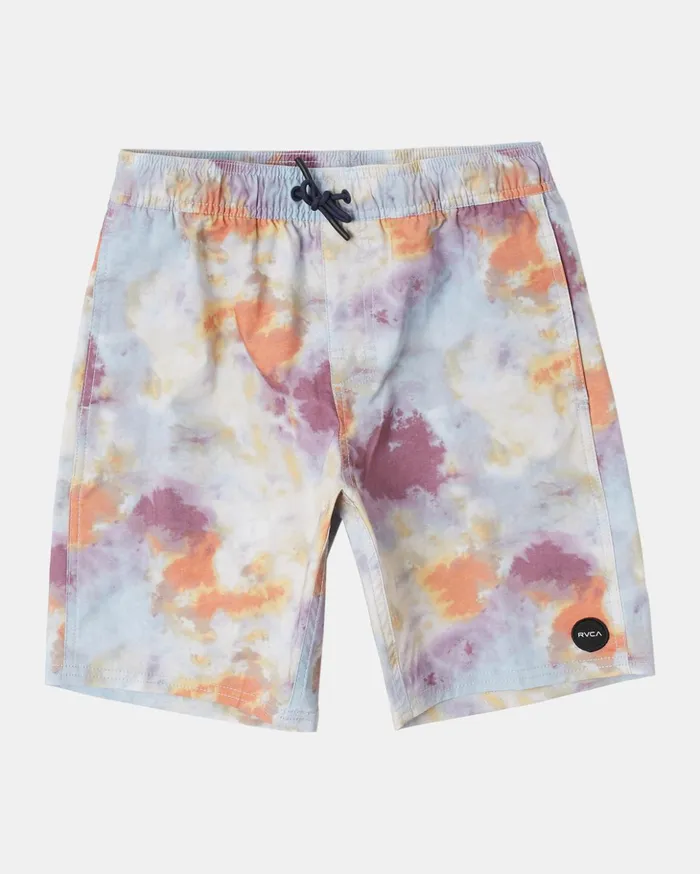 RVCA Boardshorts Boy039s Arch Elastic Waist Boardshorts 16034 Light Purple 8211 Boys RVCA Boardshorts Boy039s Arch Elastic Waist Boardshorts 16034 Light Purple 8211 Boys