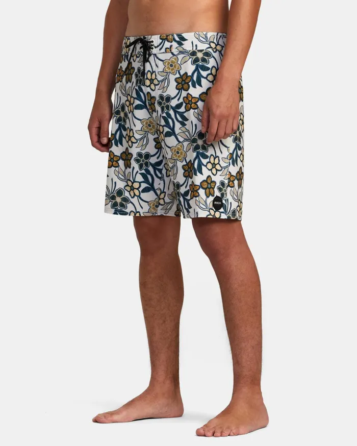 RVCA Boardshorts VA PRINT BOARDSHORT 19034 Silver Bleach 8211 Men
