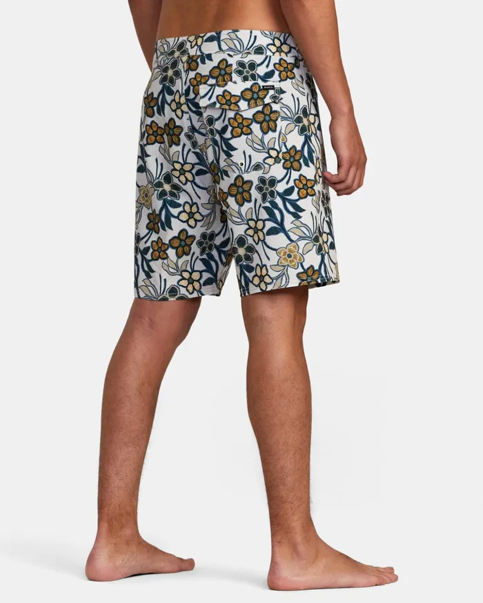 RVCA Boardshorts VA PRINT BOARDSHORT 19034 Silver Bleach 8211 Men