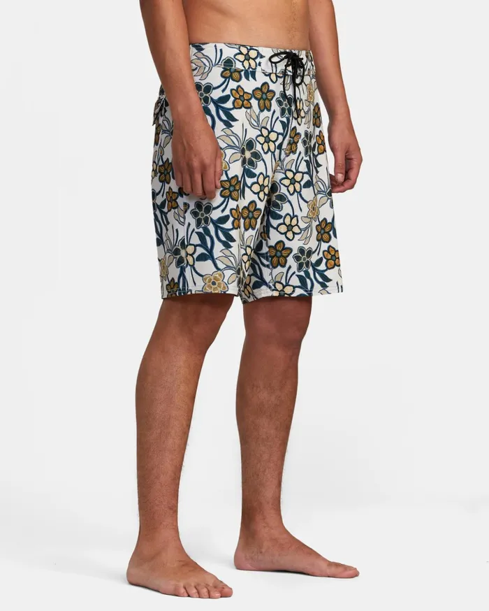 RVCA Boardshorts VA PRINT BOARDSHORT 19034 Silver Bleach 8211 Men
