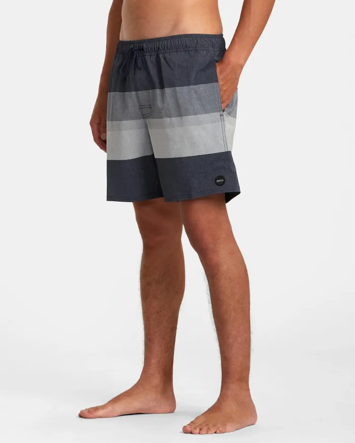 RVCA Boardshorts Westport Yarndye Elastic Waist Boardshorts 17034 Moody Blue 8211 Men RVCA Boardshorts Westport Yarndye Elastic Waist Boardshorts 17034 Moody Blue 8211 Men