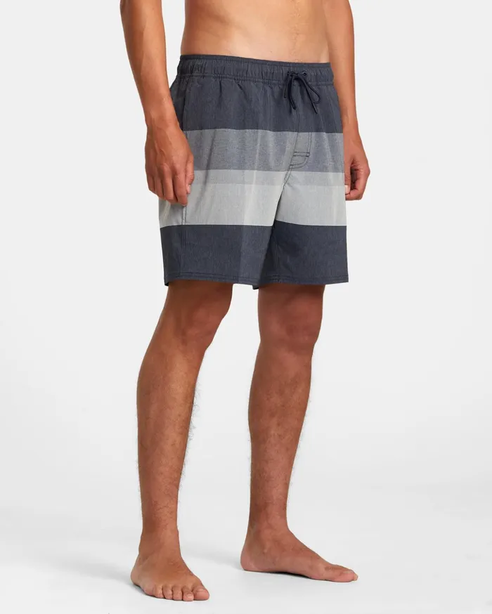 RVCA Boardshorts Westport Yarndye Elastic Waist Boardshorts 17034 Moody Blue 8211 Men RVCA Boardshorts Westport Yarndye Elastic Waist Boardshorts 17034 Moody Blue 8211 Men