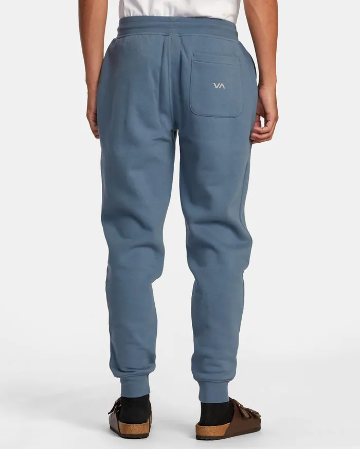 RVCA Pants Big RVCA Sweatpants Industrial Blue 8211 Men