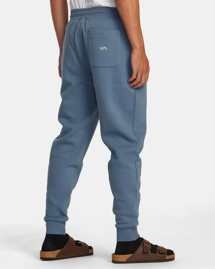 RVCA Pants Big RVCA Sweatpants Industrial Blue 8211 Men