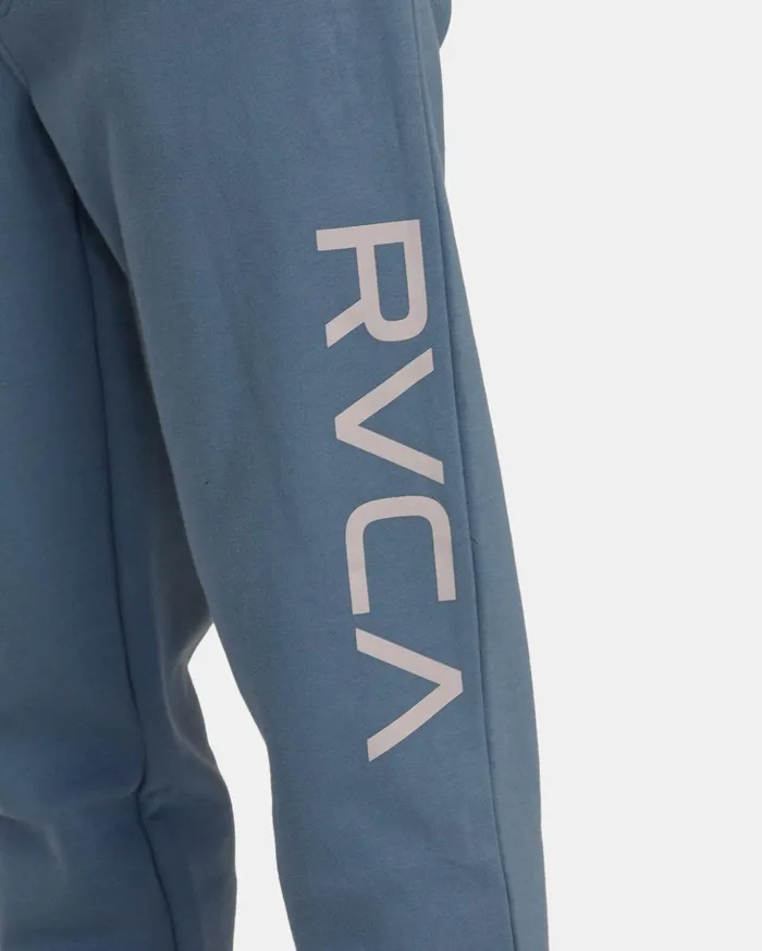 RVCA Pants Big RVCA Sweatpants Industrial Blue 8211 Men