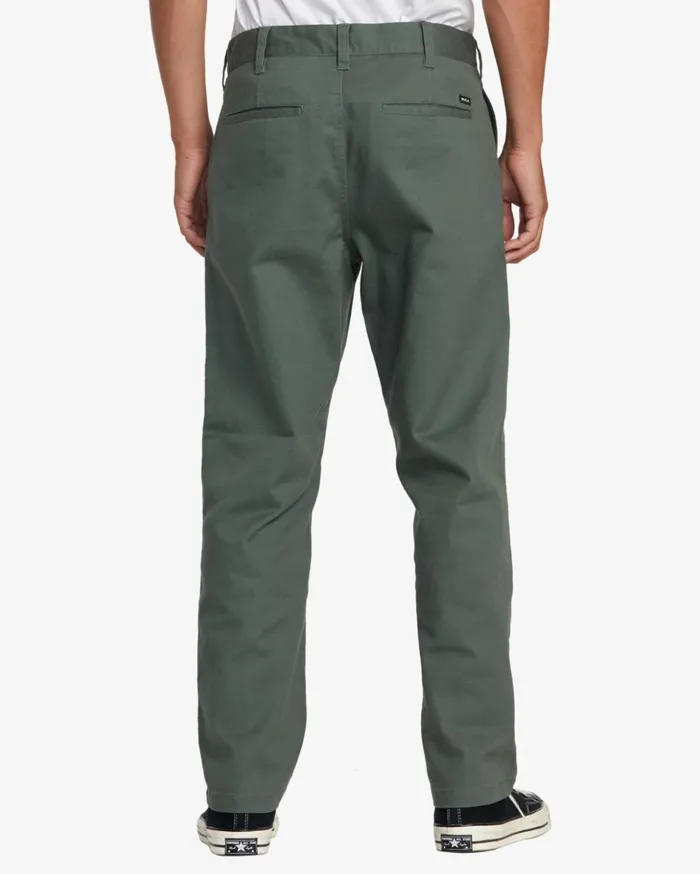 RVCA Pants New Dawn Chinos Cactus 8211 Men