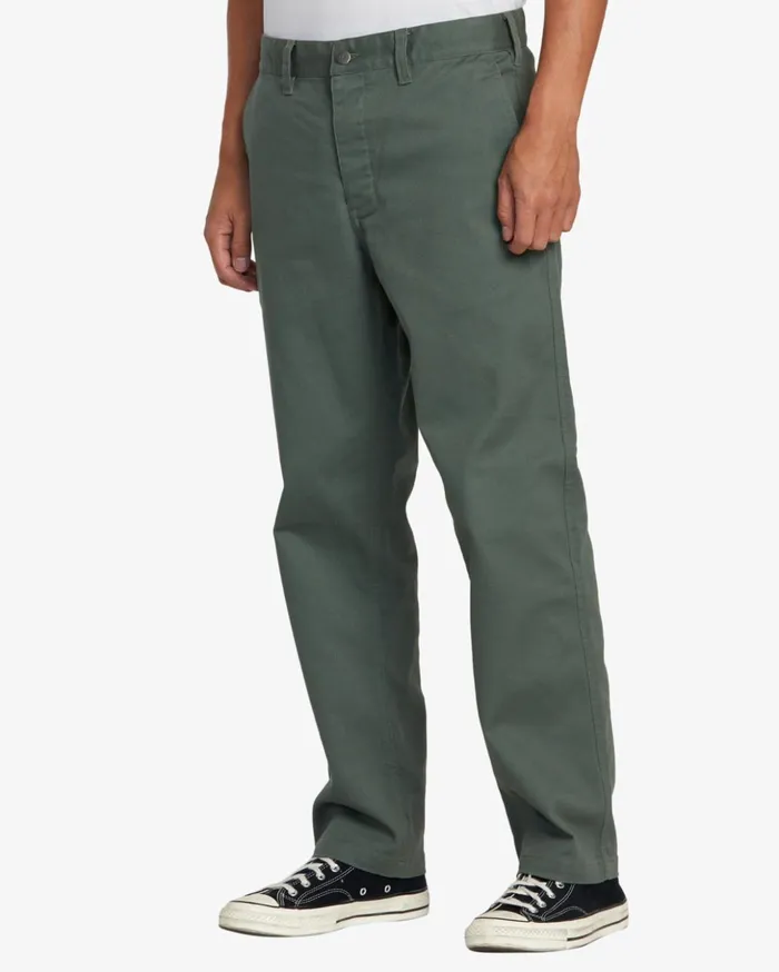 RVCA Pants New Dawn Chinos Cactus 8211 Men