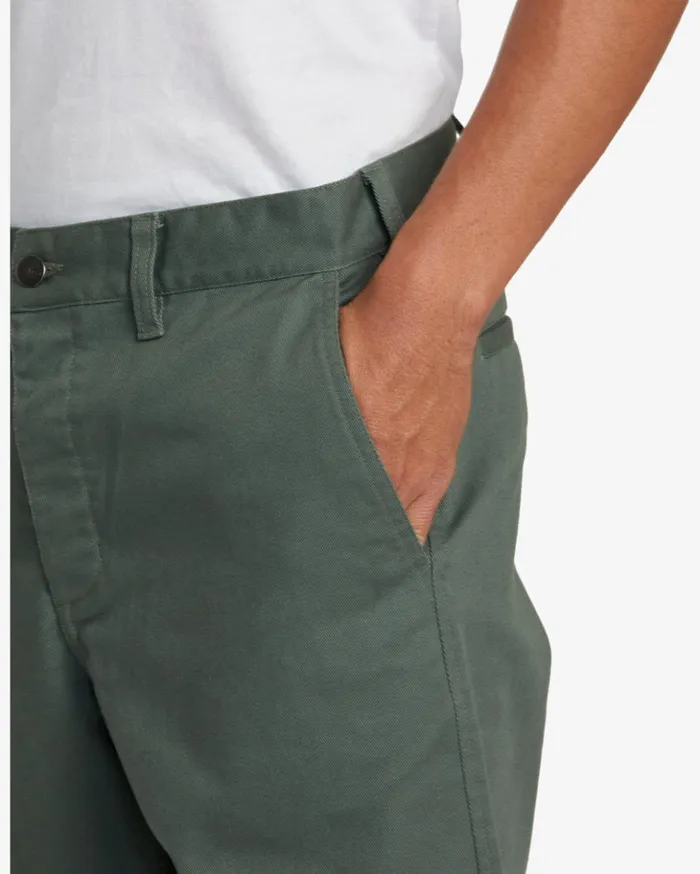 RVCA Pants New Dawn Chinos Cactus 8211 Men