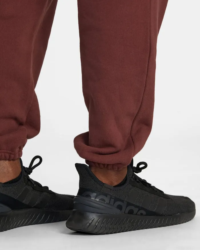 RVCA Pants VA Essential Joggers Burgundy 8211 Men
