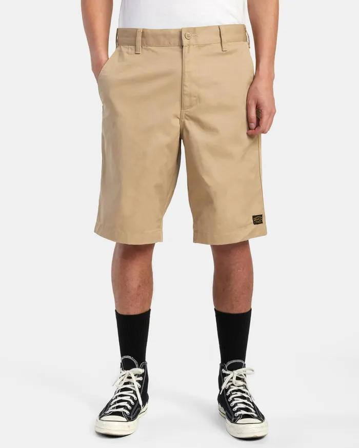RVCA Shorts Hybrids Americana Walkshorts 22034 Khaki 8211 Men