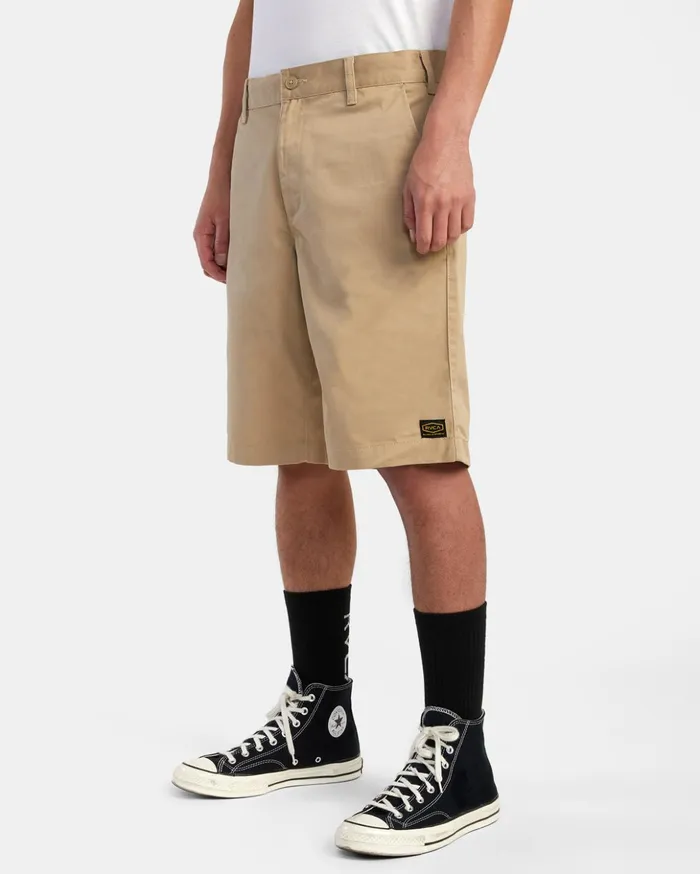 RVCA Shorts Hybrids Americana Walkshorts 22034 Khaki 8211 Men