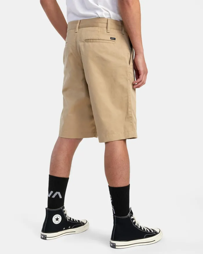 RVCA Shorts Hybrids Americana Walkshorts 22034 Khaki 8211 Men