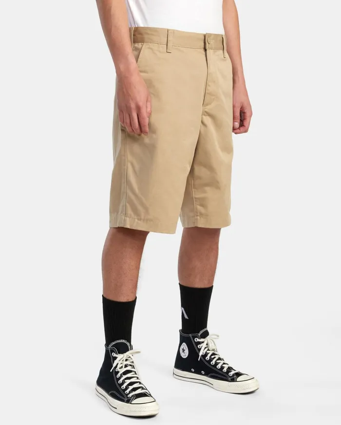 RVCA Shorts Hybrids Americana Walkshorts 22034 Khaki 8211 Men