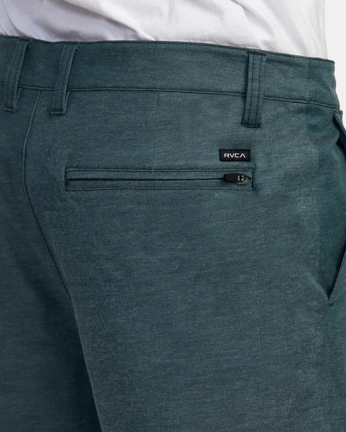 RVCA Shorts Hybrids Back In Hybrid 19034 Shorts Hunter Green 8211 Men