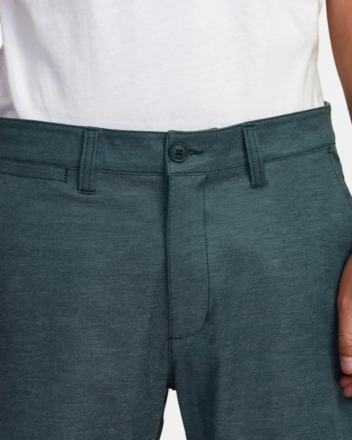 RVCA Shorts Hybrids Back In Hybrid 19034 Shorts Hunter Green 8211 Men
