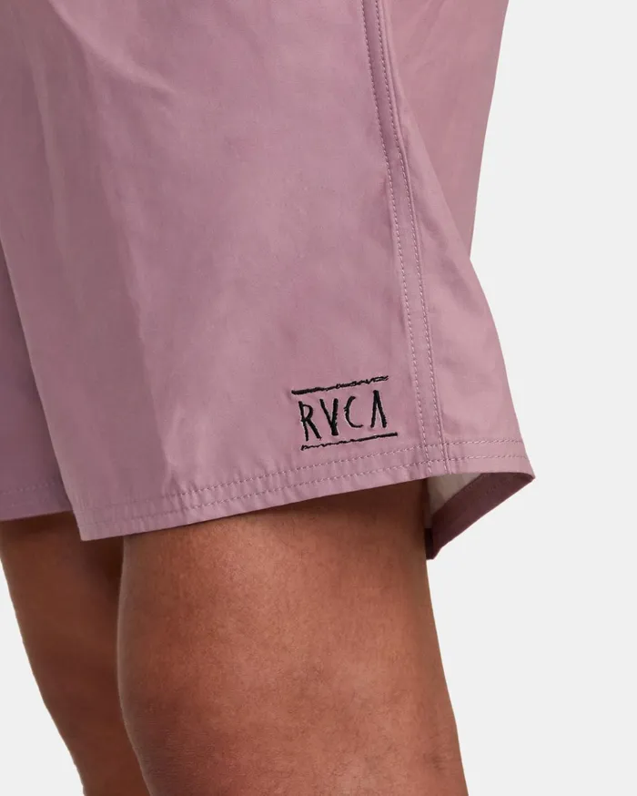 RVCA Shorts Hybrids Opposites Hybrid Elasticized Shorts Lavender 8211 Men