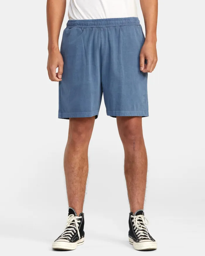 RVCA Shorts Hybrids PTC Elastic Walkshorts 18034 Moody Blue 8211 Men