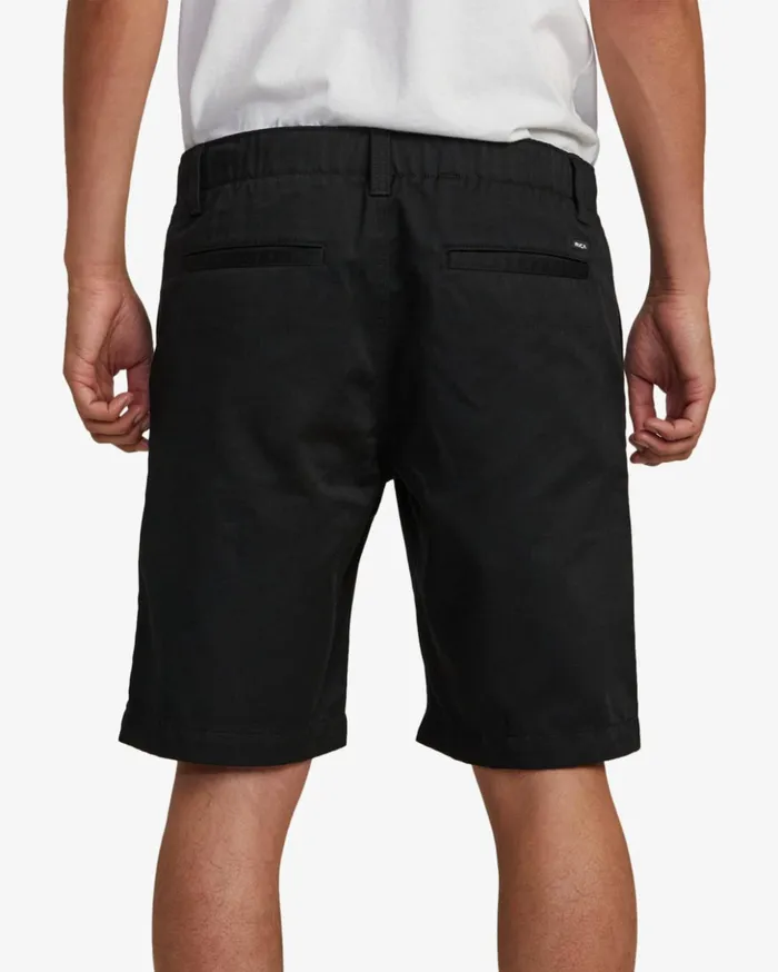 RVCA Shorts Hybrids Recession Collection Americana Elasticized 20034 Shorts Black 8211 Men RVCA Shorts Hybrids Recession Collection Americana Elasticized 20034 Shorts Black 8211 Men