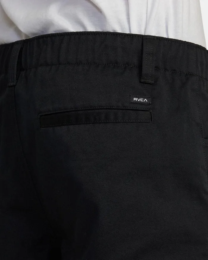 RVCA Shorts Hybrids Recession Collection Americana Elasticized 20034 Shorts Black 8211 Men RVCA Shorts Hybrids Recession Collection Americana Elasticized 20034 Shorts Black 8211 Men