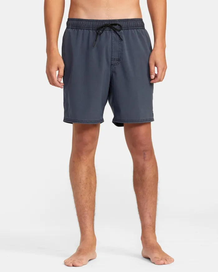 RVCA Shorts Hybrids VA Pigment Elastic Waist Boardshorts 17034 New Navy 8211 Men RVCA Shorts Hybrids VA Pigment Elastic Waist Boardshorts 17034 New Navy 8211 Men